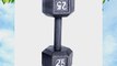 CAP Barbell Solid Hex Dumbbell Single (25-Pound)