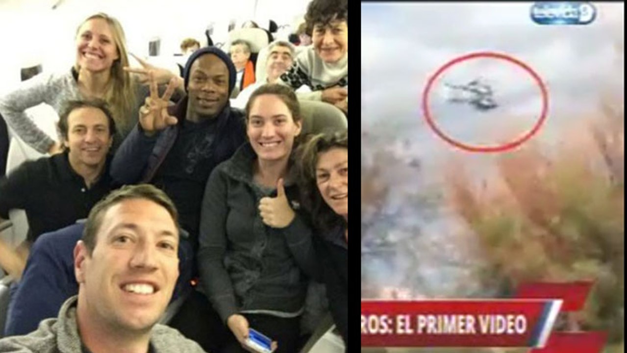 Le crash des deux hélicoptères de l'émission Dropped filmé par un argentin