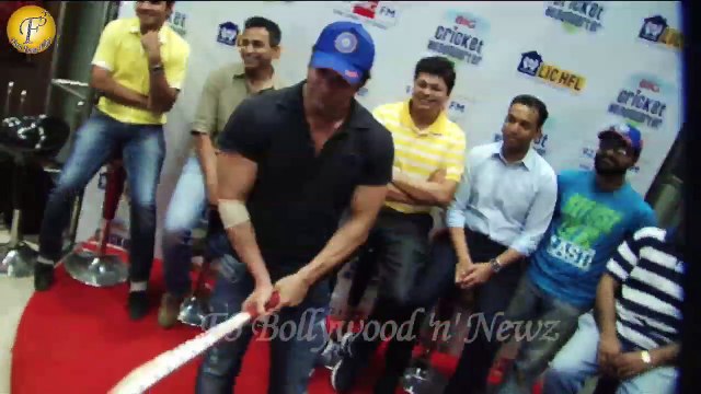 BIGGEST CRICKET FAN ALONG WITH SOHAIL KHAN @ 92.7 BIG FM