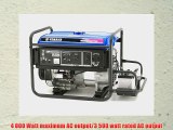 Yamaha EF4000DE 4000 Watt 251cc OHV 4-Stroke Gas Powered Portable Generator With Electric Start