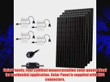 Renogy 1000 Watts Monocrystalline PV Grid-Tied Solar System Solar Panel Kit UL Listed