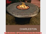 Agio Charleston - 48 Round Cast Top Gas Fire Pit Table