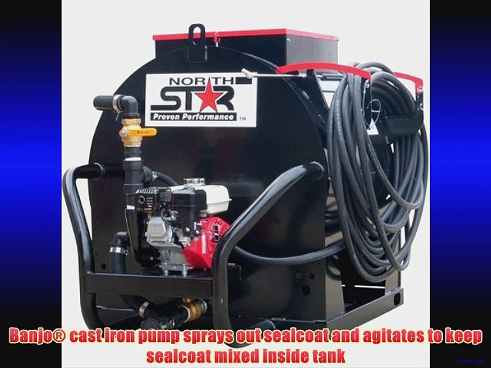 NorthStar Asphalt Sealcoating Skid Sprayer - Sprayer Only 225-Gallon Capacity