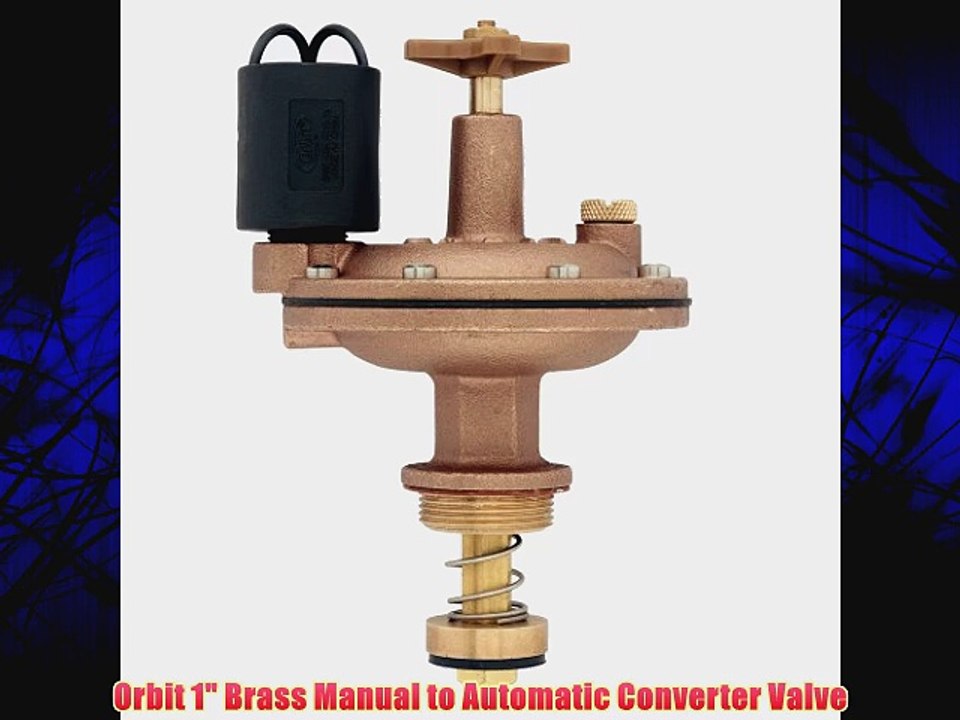 Orbit 1 Brass Manual to Automatic Converter Valve