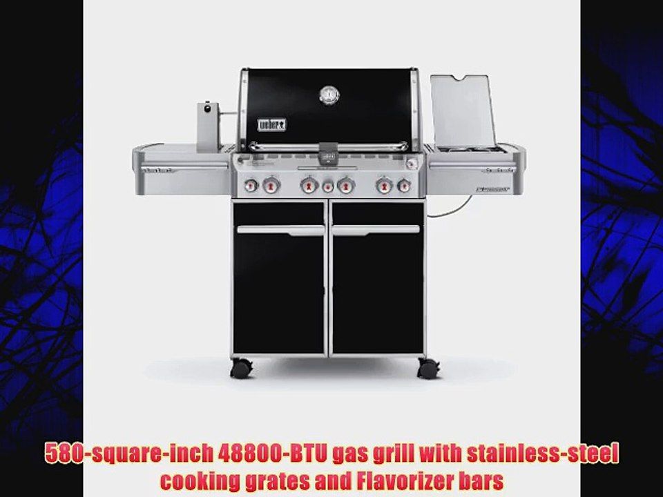 Weber Summit 7171001 E-470 580-Square-Inch 48800-BTU Liquid-Propane Gas Grill Black