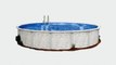 Embassy Pool 4-2700 PARA101 Above Ground Swimming Pool 27-Feet by 52-Inch Silver Tone
