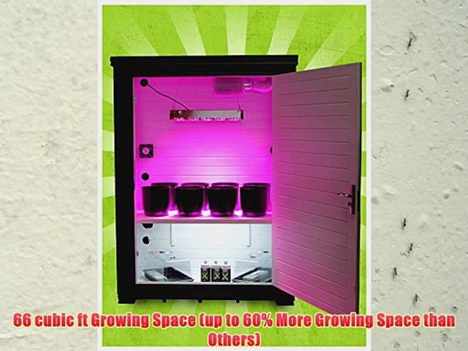 Hydroponic Grow Box - Grow Daddy with LED Grow Light