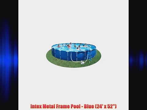 Intex Metal Frame Pool - Blue (24' x 52)