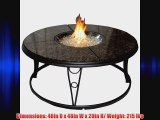 Outdoor Great Room Company Chat 48in Granite Fire Pit