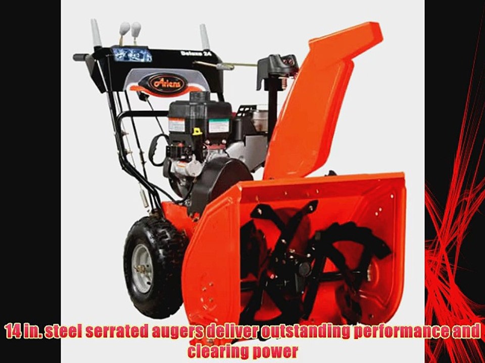 Ariens 921024 Deluxe 24 254cc 24 in. Two-Stage Snow Thrower with Electric Start