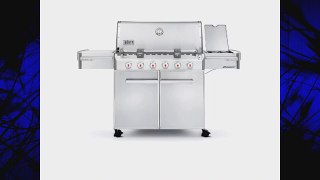 Weber Summit 7320001 S-620 Stainless-Steel 838-Square-Inch 60800-BTU Liquid-Propane Gas Grill