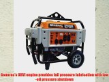 Generac Power Systems 5931 Professional Series Portable Generator with Electric Start 8000-watt