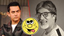 OOPS!! Big B Made FUN Of Aamir Khan!!