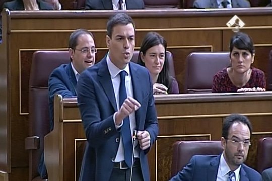 Sánchez pide a Rajoy que deje de esconderse por Gürtel