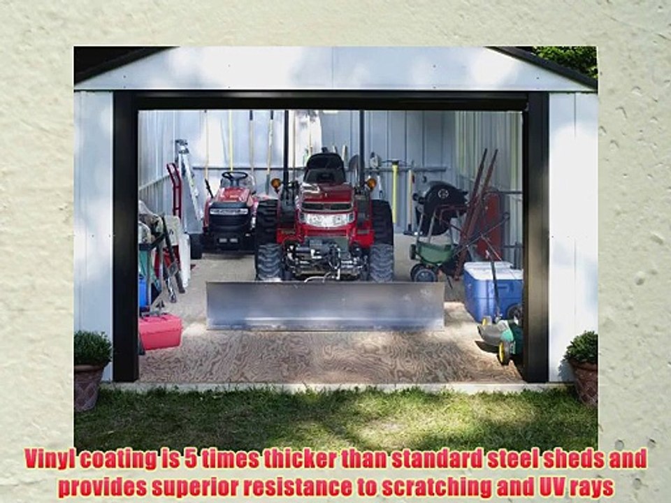 Storboss Vinyl Coated Murryhill Storage Shed 14 by 31-Feet