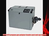 Zodiac Jandy LXi LXI400PN 400K BTU Propane Gas Polymer Header Pool and Spa Heater with Cupro-Nickel