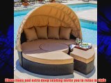 Avery Island Resin Wicker Patio Daybed