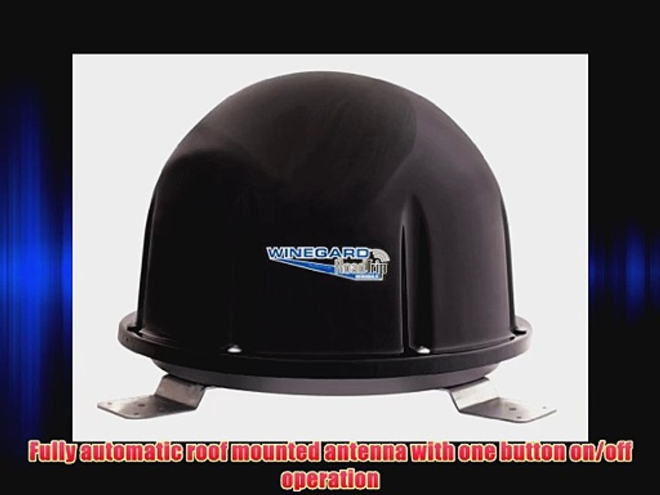 Winegard RT8035T RoadTrip MiniMax Black 15 In-Motion Satellite TV Antenna