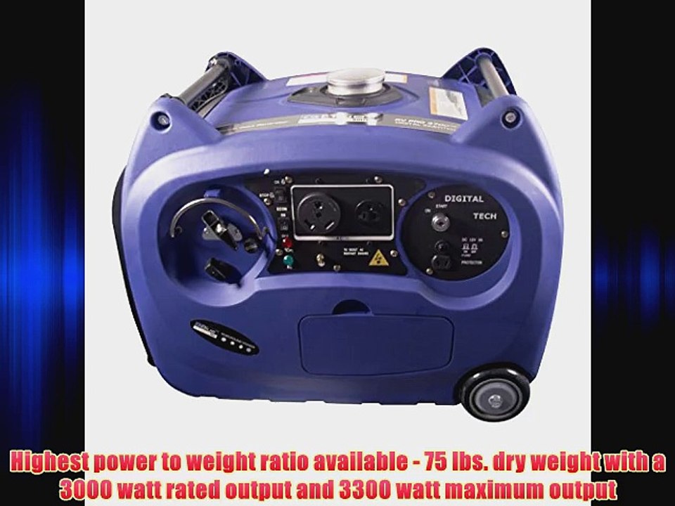 Boliy PRO3600SIE QBlue RV Pro 3700 Electric-Start Generator