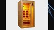 DYNAMIC SAUNAS AMZ-DYN-9106-01 Valencia 1 to 2-Person Far Infrared Sauna