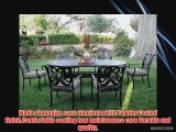 CBM Outdoor Cast Aluminum Patio Furniture 7 Pc Dining Set G CBM1290