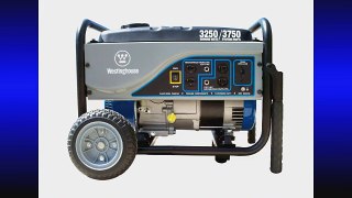 Westinghouse WH3250 Portable Generator 3250 Running Watts/3750 Starting Watts