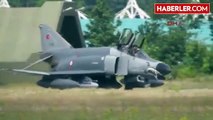 Türk Hava Kuvvetleri'ndeki F- 4 Uçaklarının Uçuşlarından Görüntü