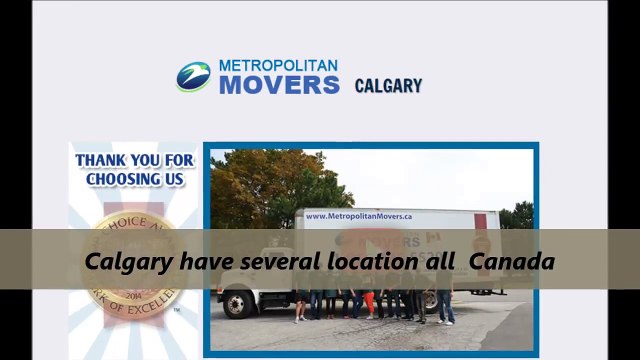Metropolitan Movers Calgary : Get A Moving Quote