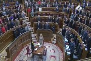 Minuto de silencio en el Congreso por el 11-M