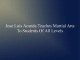 Jose Luis Acanda Teaches Martial Arts To Students