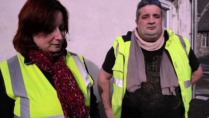 Manifestation Parents d'élèves à Etrœungt