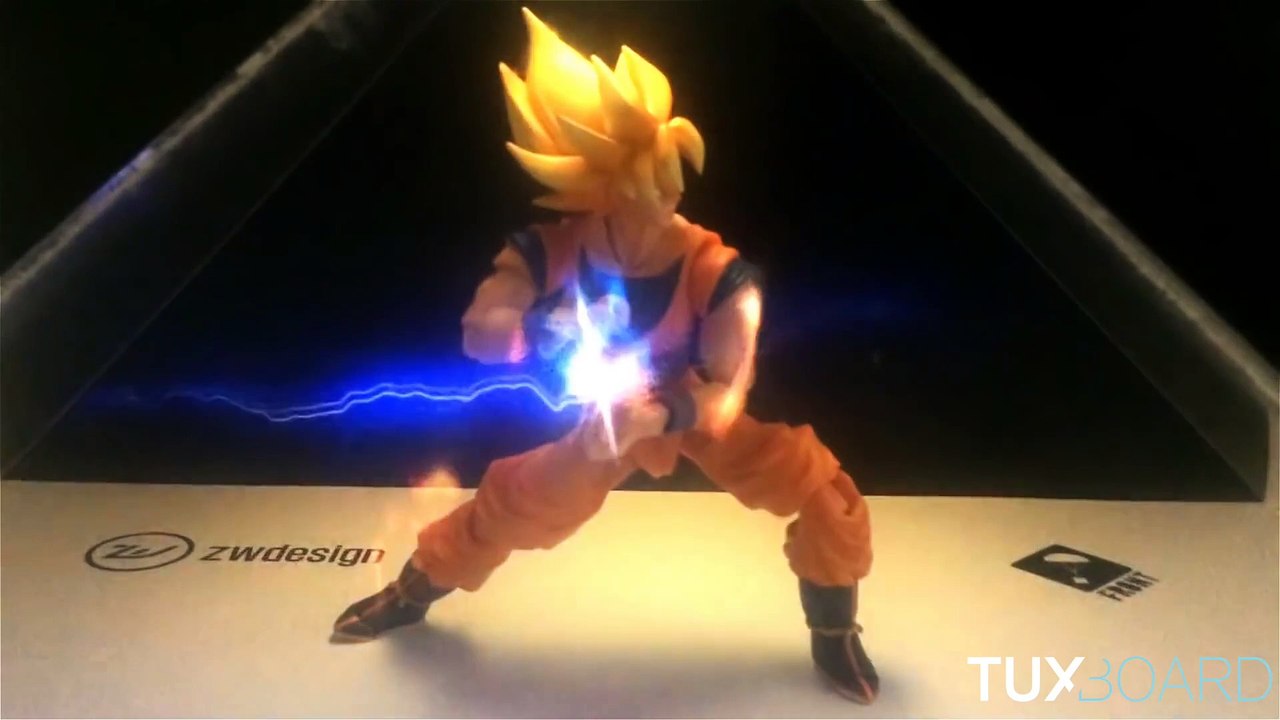 Hologramme animé de Son Goku (Dragon Ball)