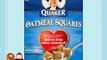 Quaker Oatmeal Squares Crunchy Oatmeal Cereal with a Hint of Brown Sugar 16-Ounce Boxes (Pack