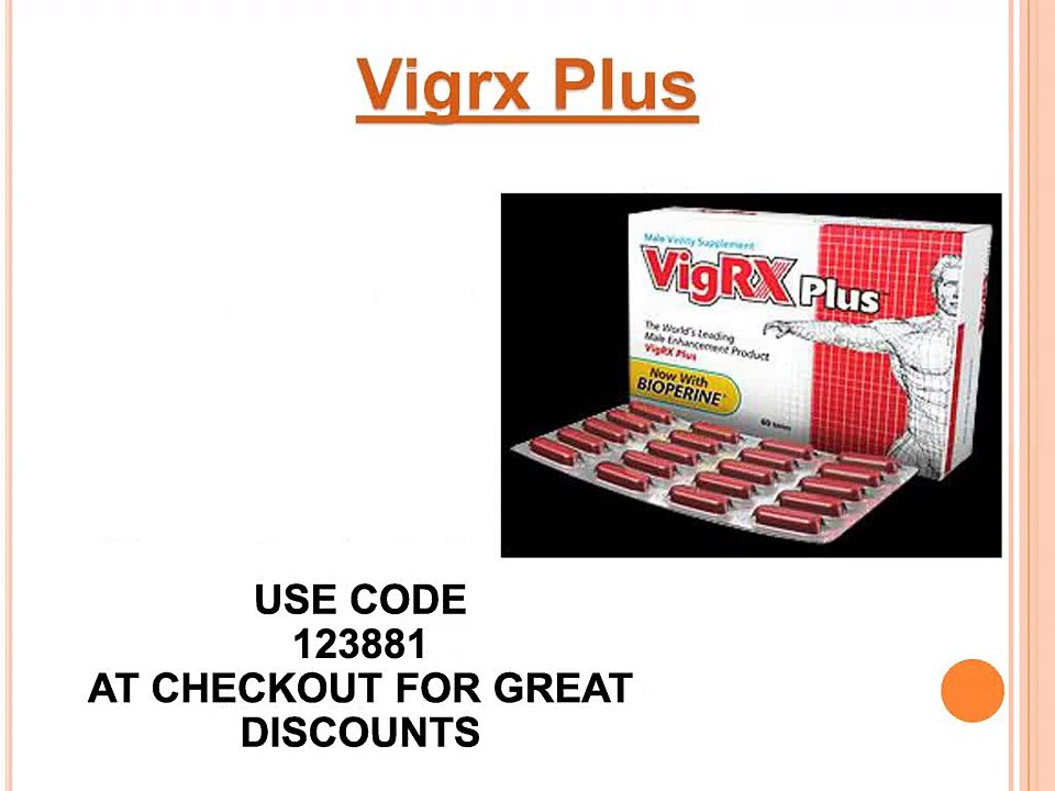 Vigrx Plus Male Enhancement Pills