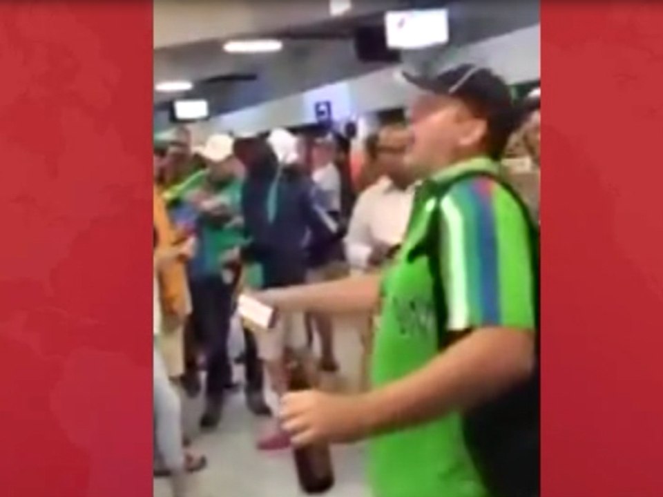 Pakistani fan chanting