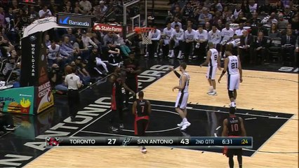 Tony Parker face aux Raptors