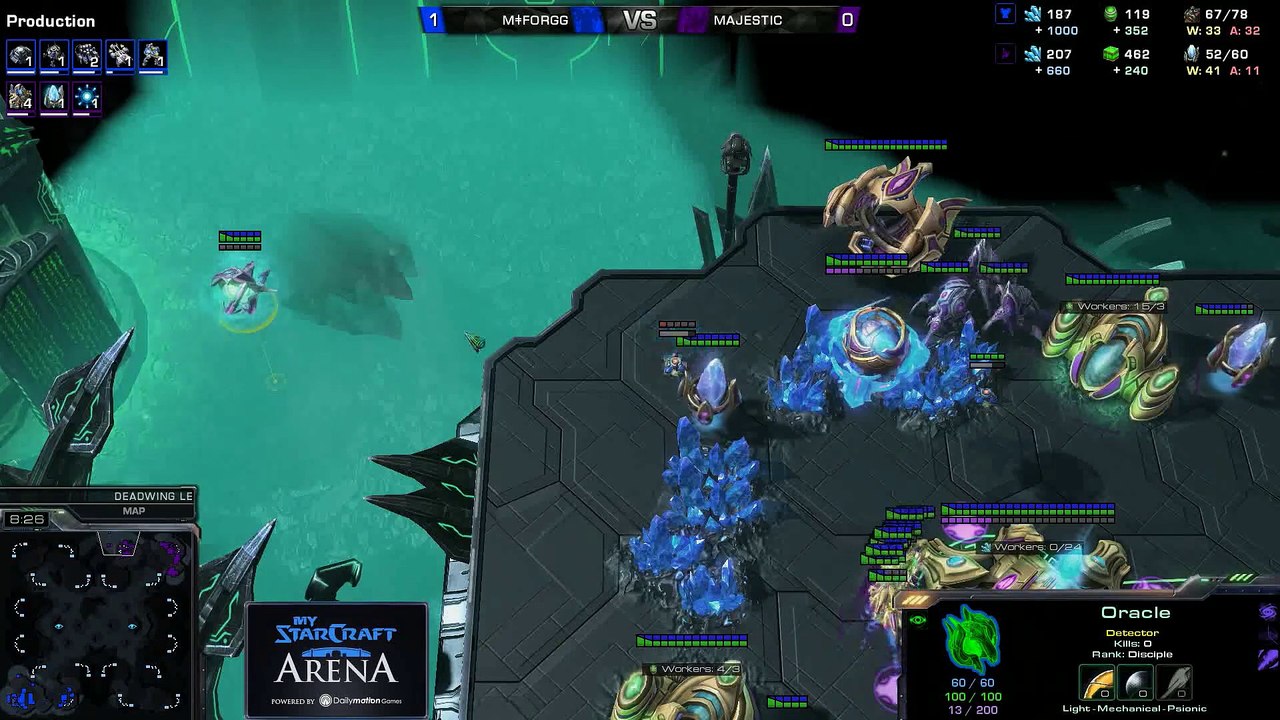 forGG (T) vs. Majestic (P) - MyStarCraft Arena #6 powered by Dailymotion StarCraft II Heart of the Swarm