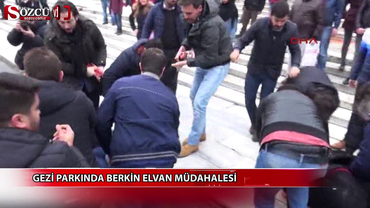 Gezi parkında Berkin Elvan müdahalesi
