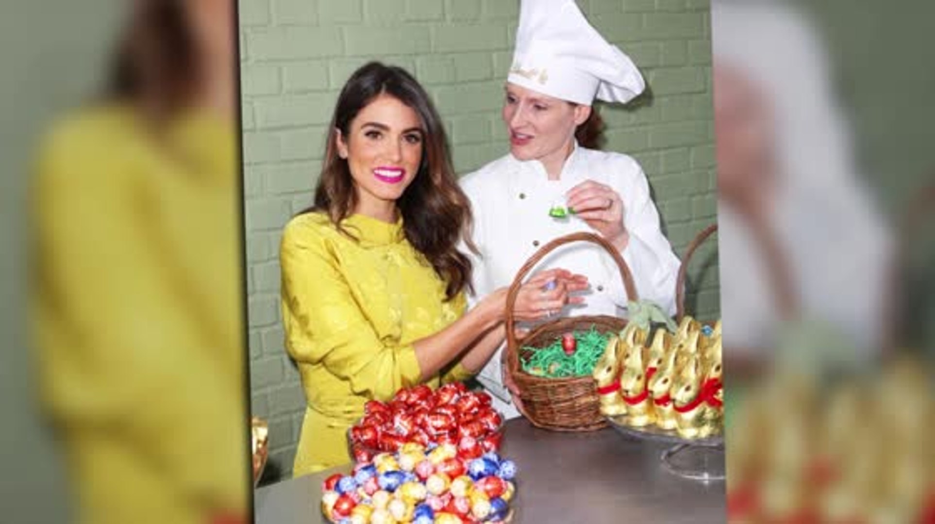 ⁣Nikki Reed Looks Hot Hosting Celebrity Auction With Lindt Chocolate