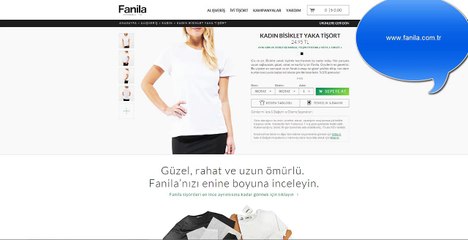 Bisiklet yaka kadın tişört