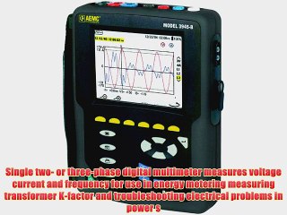 AEMC 3945-B PowerPad 3-Phase Power Quality Analyzer with 1200A Current Probe