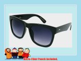 New Lightweight Fashion Plastic Wayfarer Sunglasses with 100% UV Protection Lens. Black 31681TT-MIX