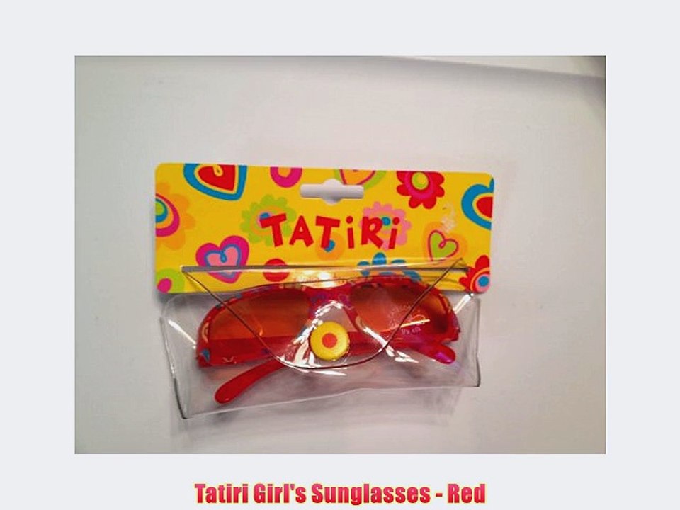 Tatiri Girl's Sunglasses - Red