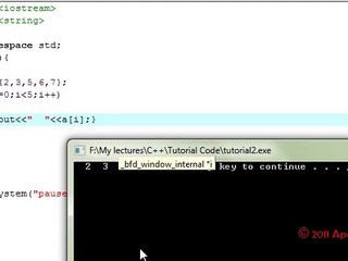 C++ in Hindi -18 Array Initialization Part 1