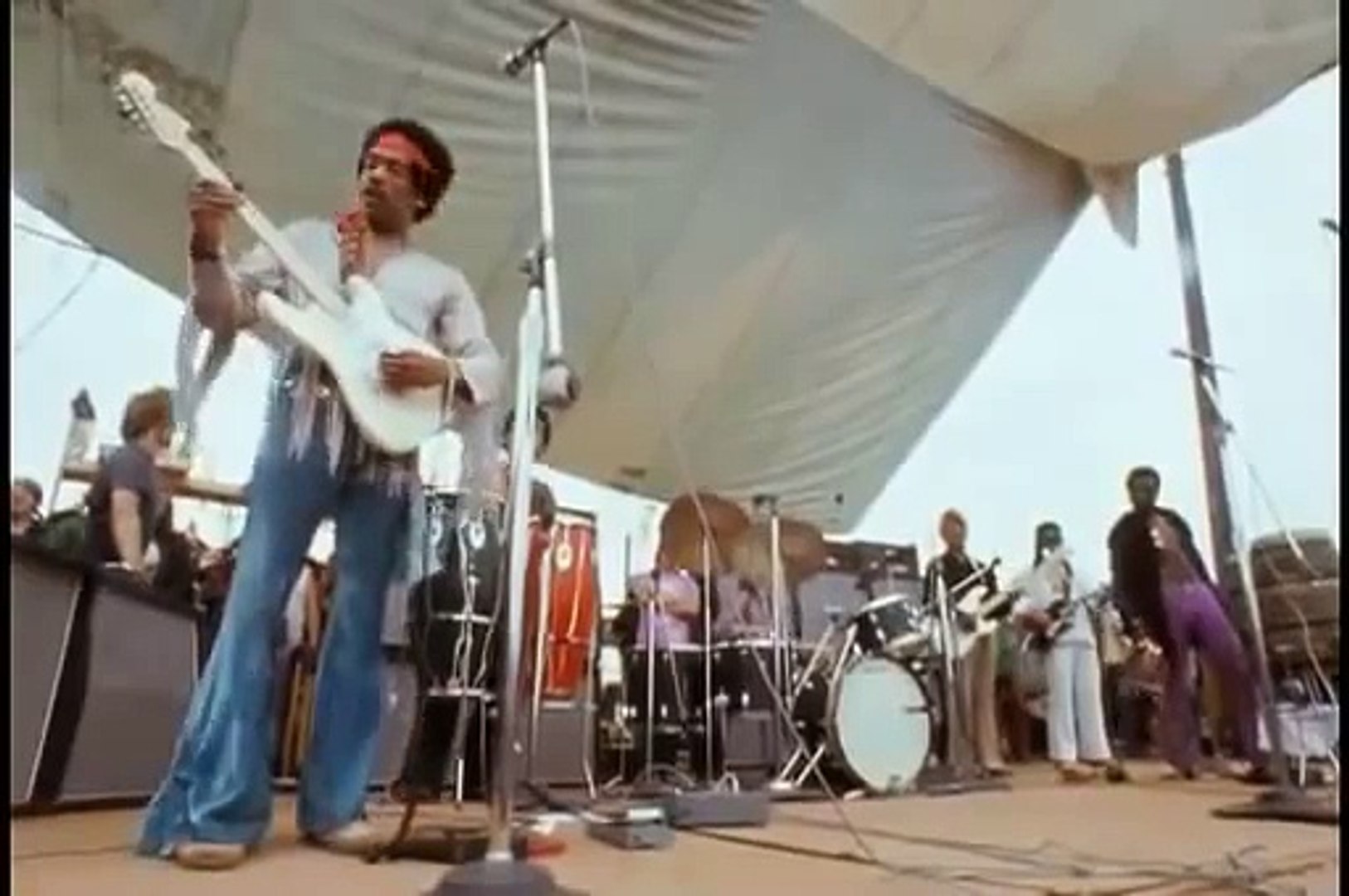 Jimi Hendrix Star Spangled Banner Woodstock 1969 - Video Dailymotion