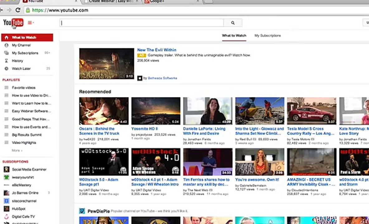 How to do Private Google Hangout Events with EasyWebinar