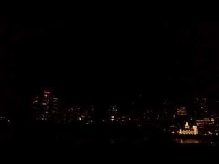 Fork Lightning Lights Up Sydney's Lavender Bay