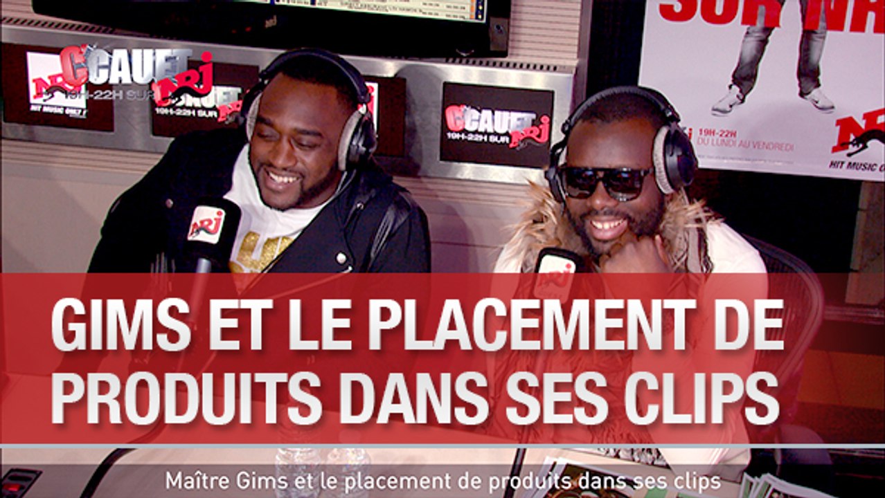 Maître Gims et le placement de produits dans ses clips - C'Cauet sur NRJ