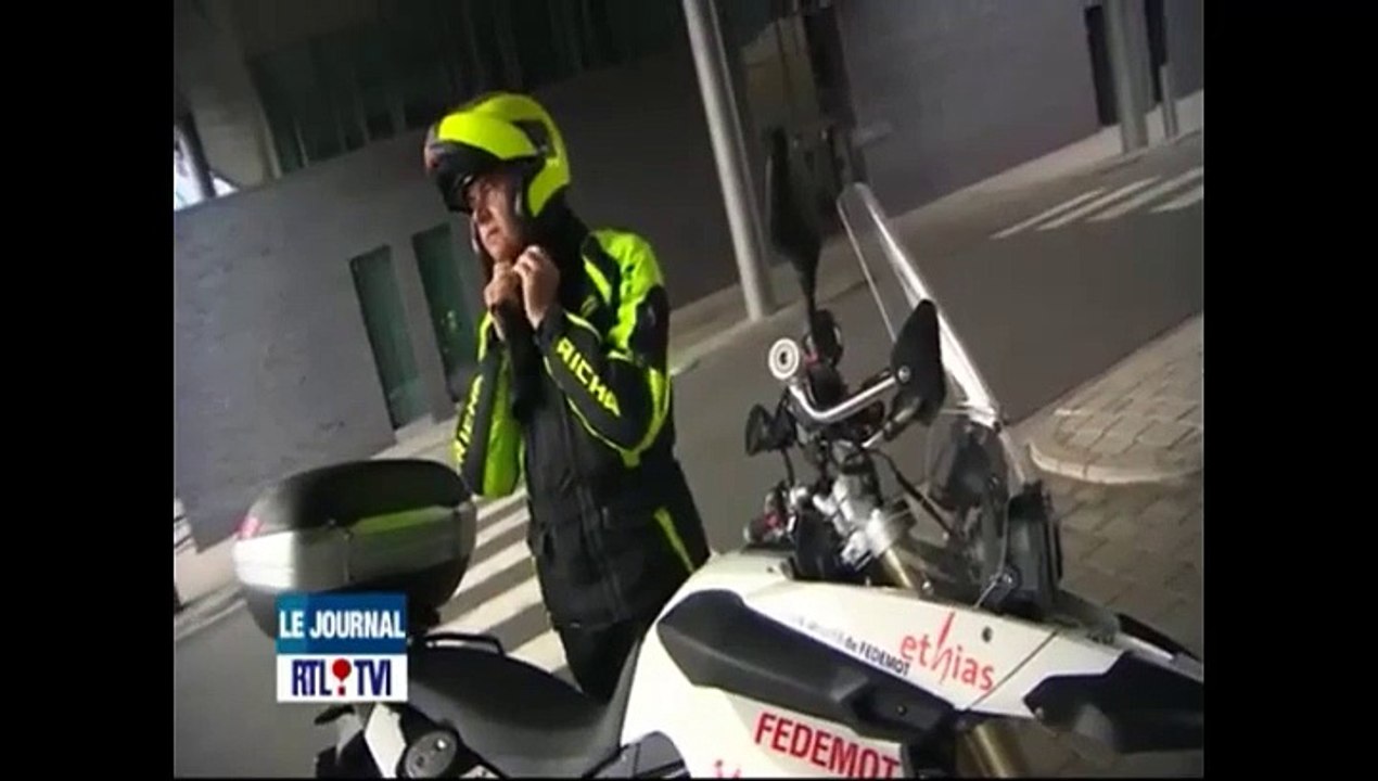 La fédération des motards trouve des arguments en cartons !