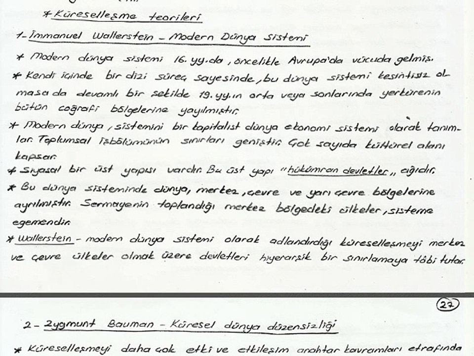 İLH2008 06.Ünite ErolBalcı - DİN SOSYOLOJİSİ Ders Özeti Küreselleşme ve Din